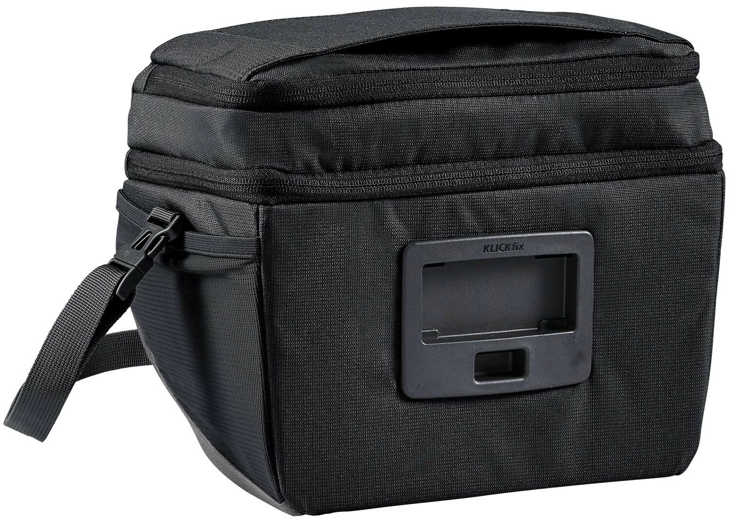 VAUDE OnTour Box L Taske Klickfix Klar, Grå/grøn 2 VAUDE OnTour Box L Taske Klickfix Klar, Grå/grøn - Billede 2