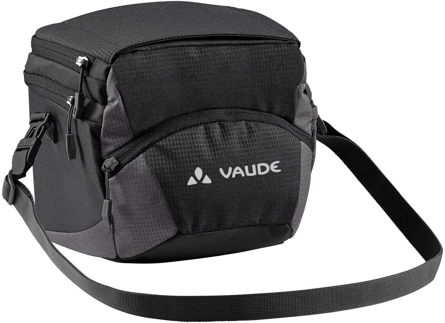 VAUDE OnTour Box M Taske Klickfix Klar, Sort/rød 1 VAUDE OnTour Box M Taske Klickfix Klar, Sort/rød