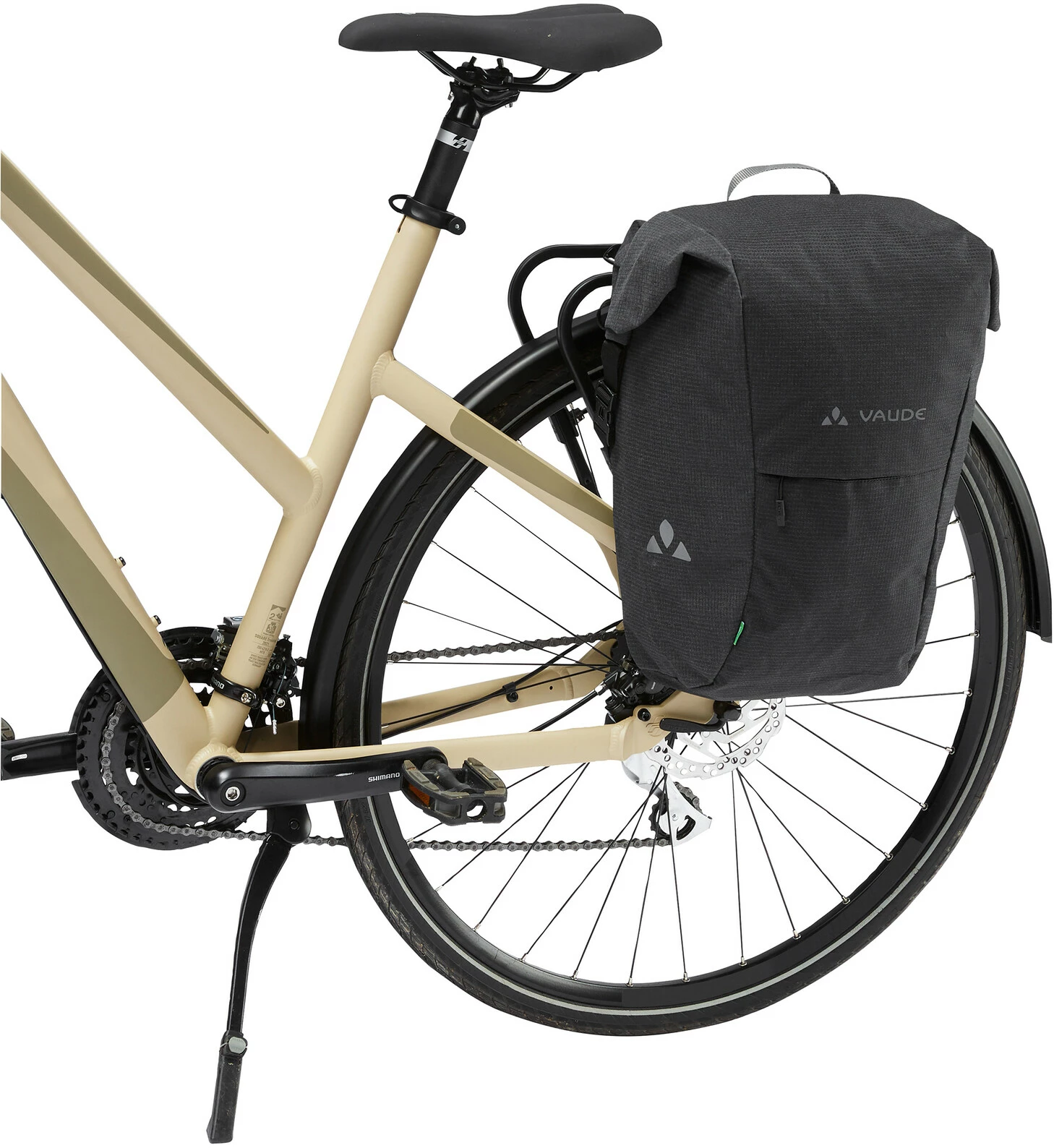 VAUDE Road Master Roll-It Luminum Bagagebærer, Sort 9 VAUDE Road Master Roll-It Luminum Bagagebærer, Sort - Billede 9