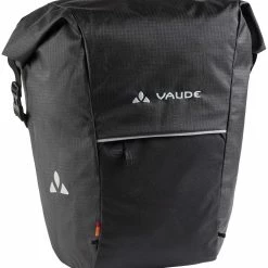 VAUDE Road Master Roll-It Waxed Sidetaske, Sort