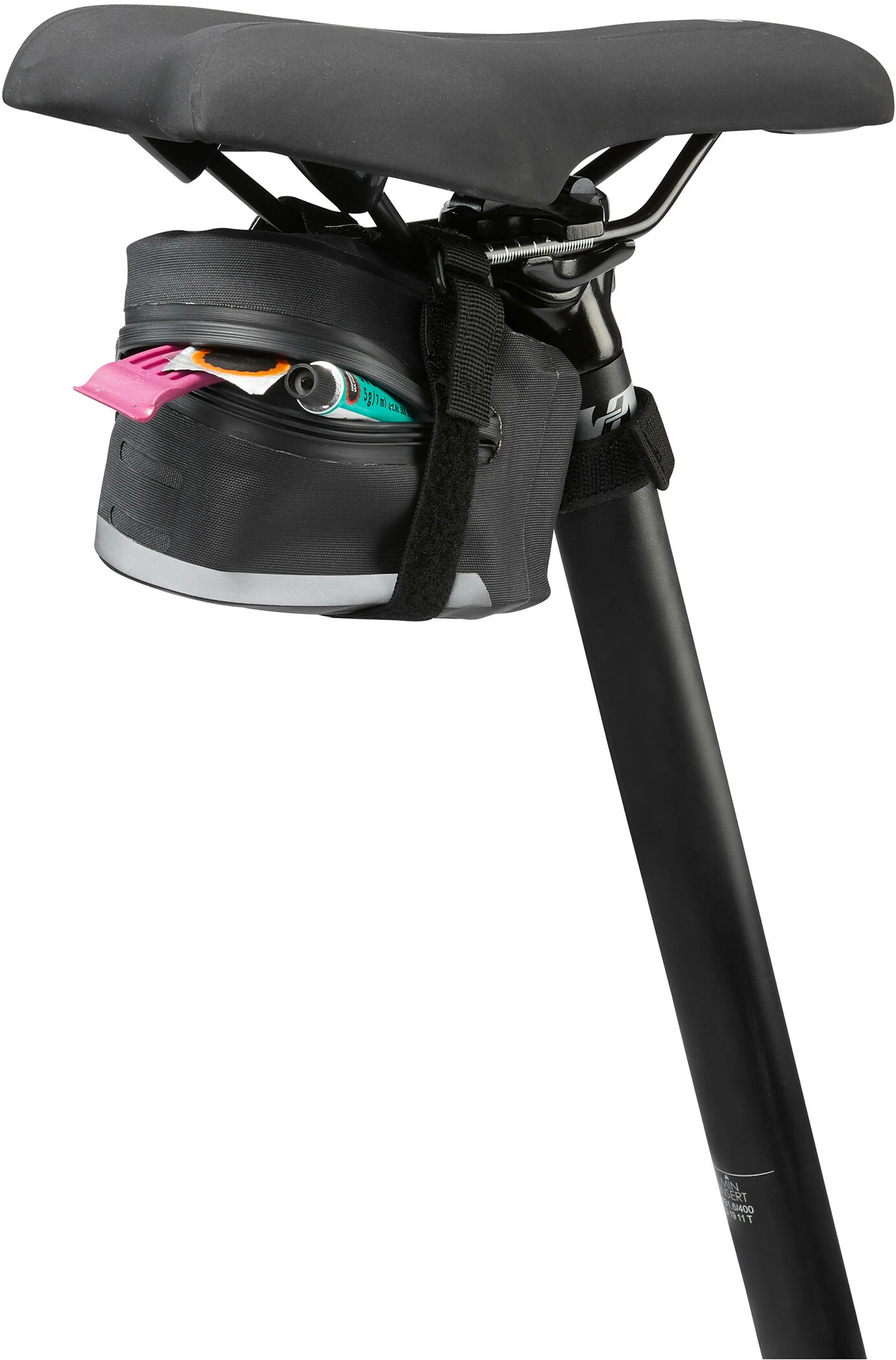 VAUDE Tool Aqua Saddeltaske M, Sort 4 VAUDE Tool Aqua Saddeltaske M, Sort - Billede 4