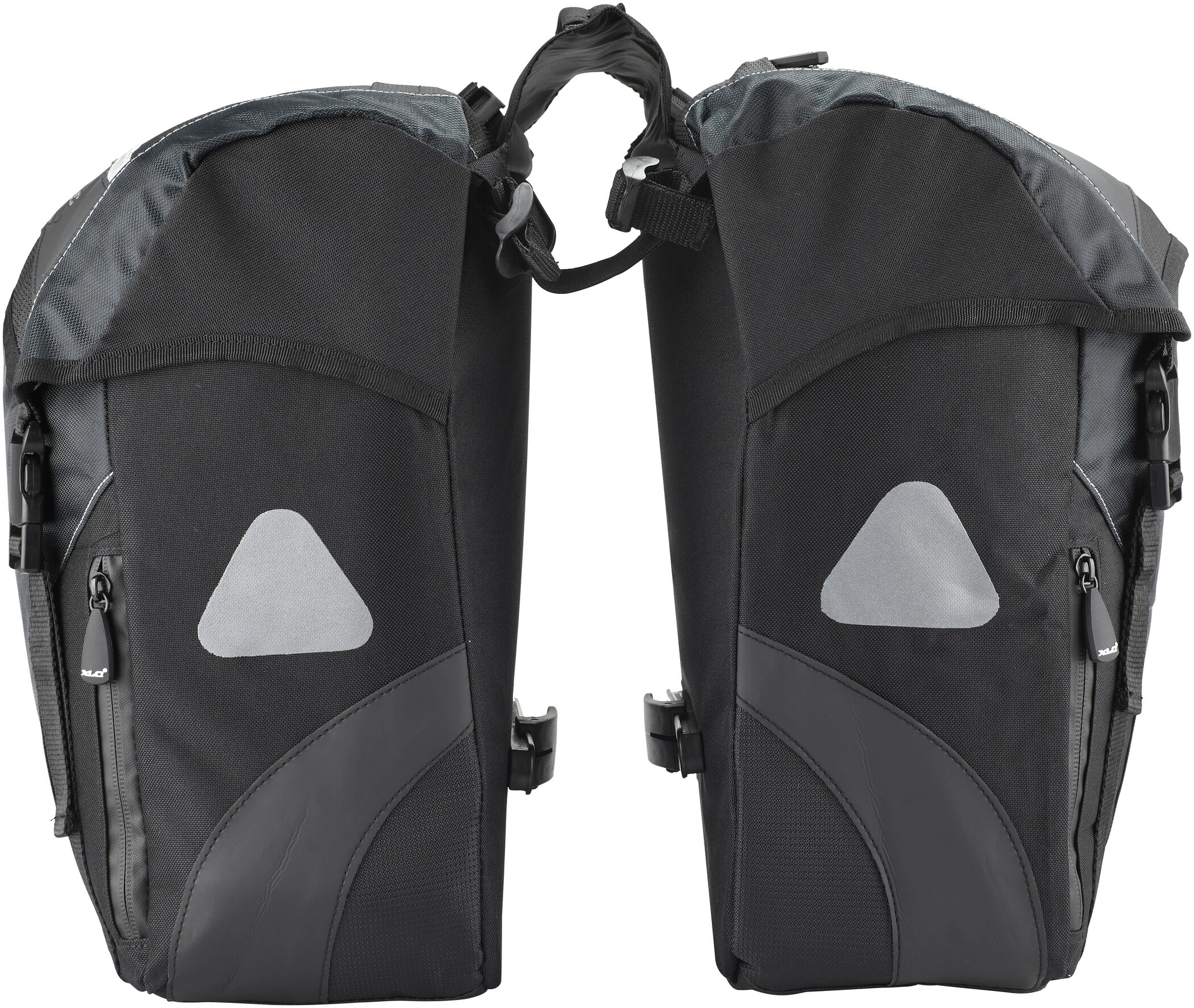 XLC BA-S41 Dobbelt Sidetaske 30l, Sort 2 XLC BA-S41 Dobbelt Sidetaske 30l, Sort - Billede 2