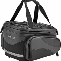 XLC Carry More BA-S64 Taske 16l Til XLC-bagagebærer Inkl. Adapterplade, Sort