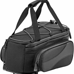XLC Carry More BA-S64 Taske 16l Til XLC-bagagebærer Inkl. Adapterplade, Sort -Norco Taskebutik xlc carry more ba s64 rack bag 16l for xlc system carrier incl adapter plate black anthracite 3