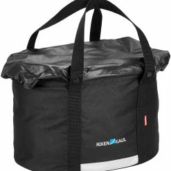 KlickFix Shopper Plus Cykeltaske, Sort